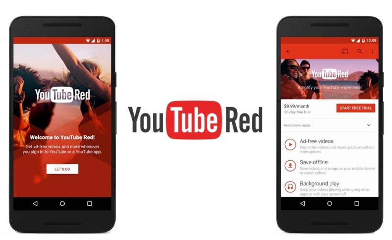 Sử dụng ứng dụng Youtube Red